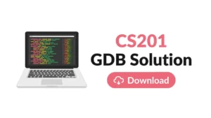 CS201 GDB Solution
