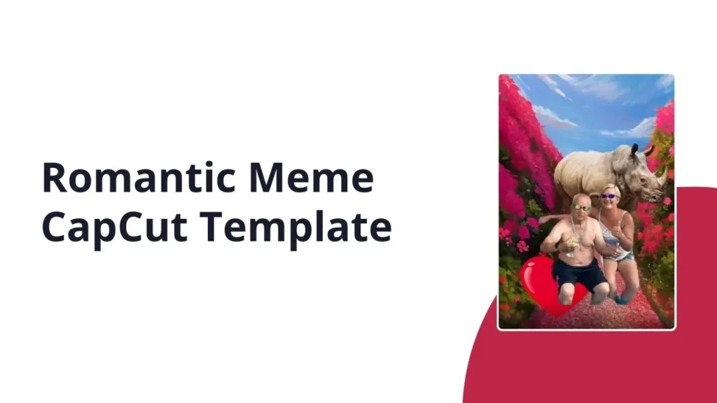 Romantic Meme CapCut Template